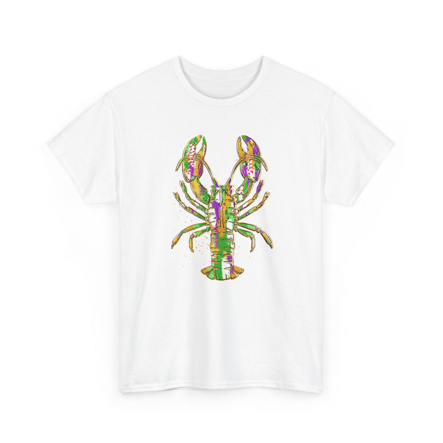 Mardi Gras Crawfish Gildan Short Sleeve Tee