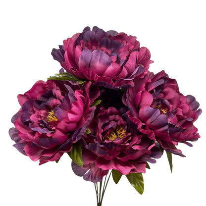 Peony Bush x7 - Purple 18"