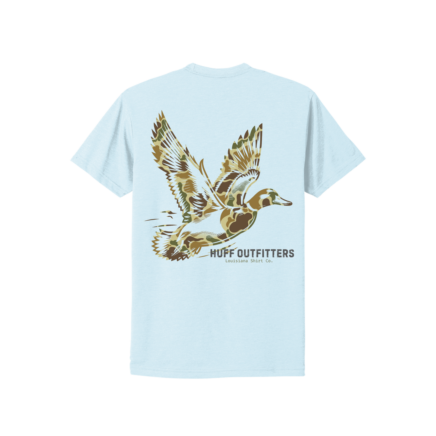 HUFF OUTFITTERS CAMO FLYING DUCK